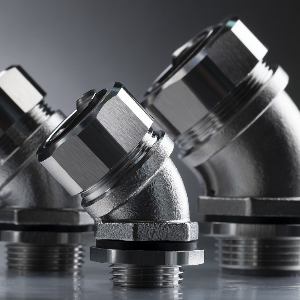 Stainless Steel 45° Flex Connectors